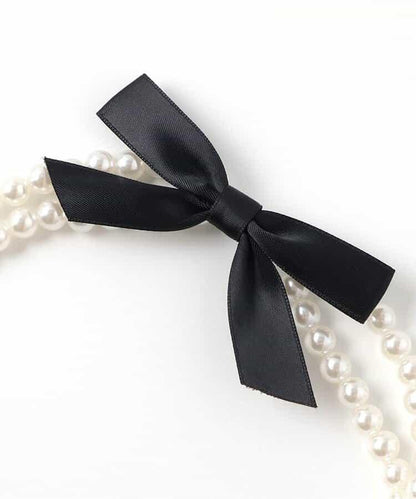 珍珠蝴蝶結項鍊