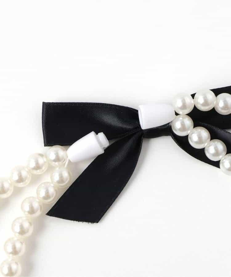 珍珠蝴蝶結項鍊