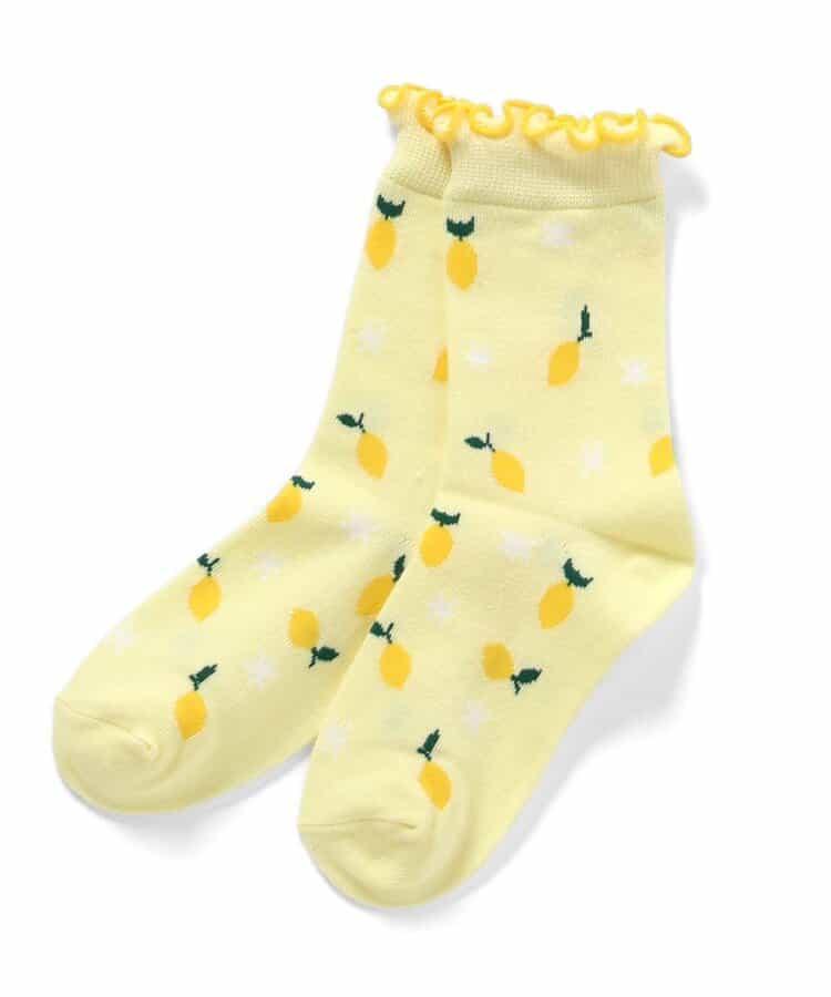 3雙裝水果圖案襪