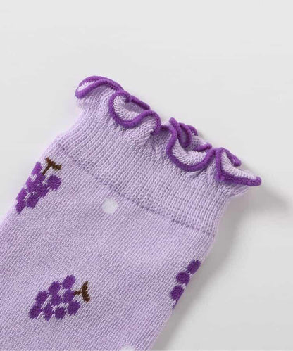 3雙裝水果圖案襪