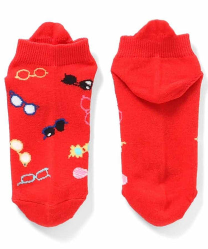 3雙裝 全印花船襪