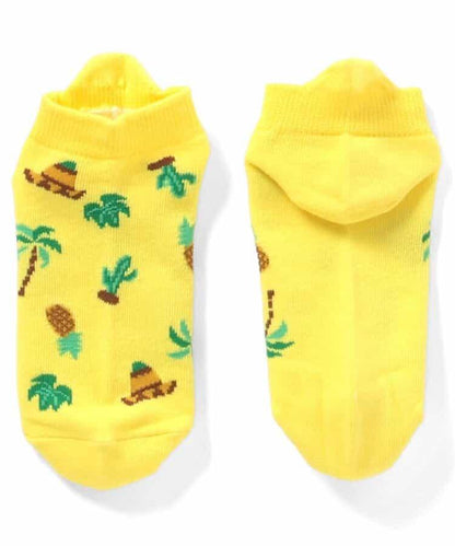 3雙裝 全印花船襪