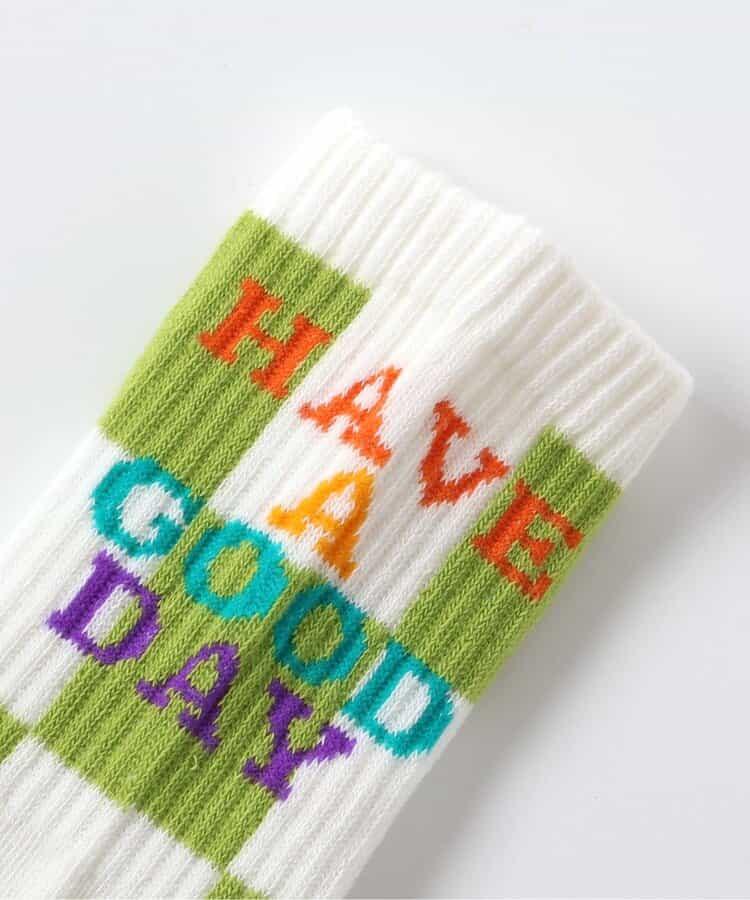 3雙裝 格子旗圖案襪