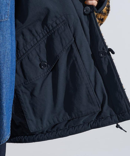 FREAK'S STORE 2026秋冬新款 翻毛領棉質斜紋布可反穿夾克外套 男 女