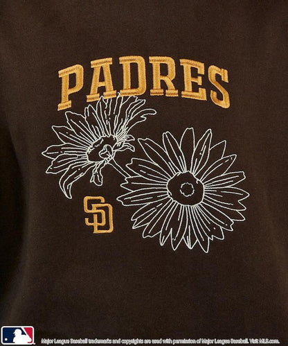 MLB 花卉刺繡衛衣