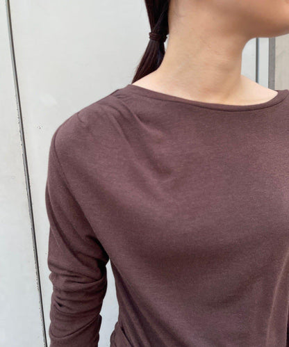 【疊穿套裝】褶皺T恤&半身裙