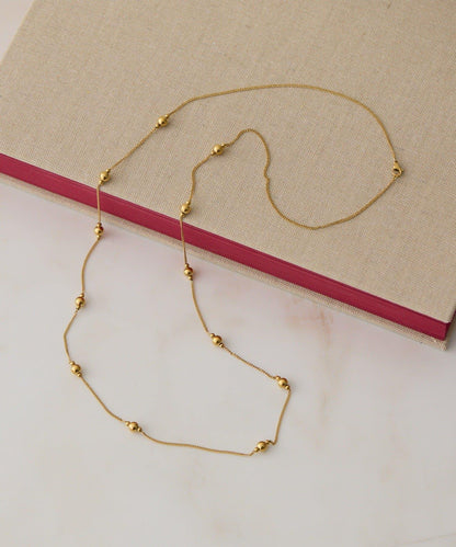 【ear PAPILLONNER】球形吊墜長款項鍊