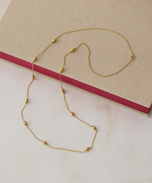 【ear PAPILLONNER】球形吊墜長款項鍊