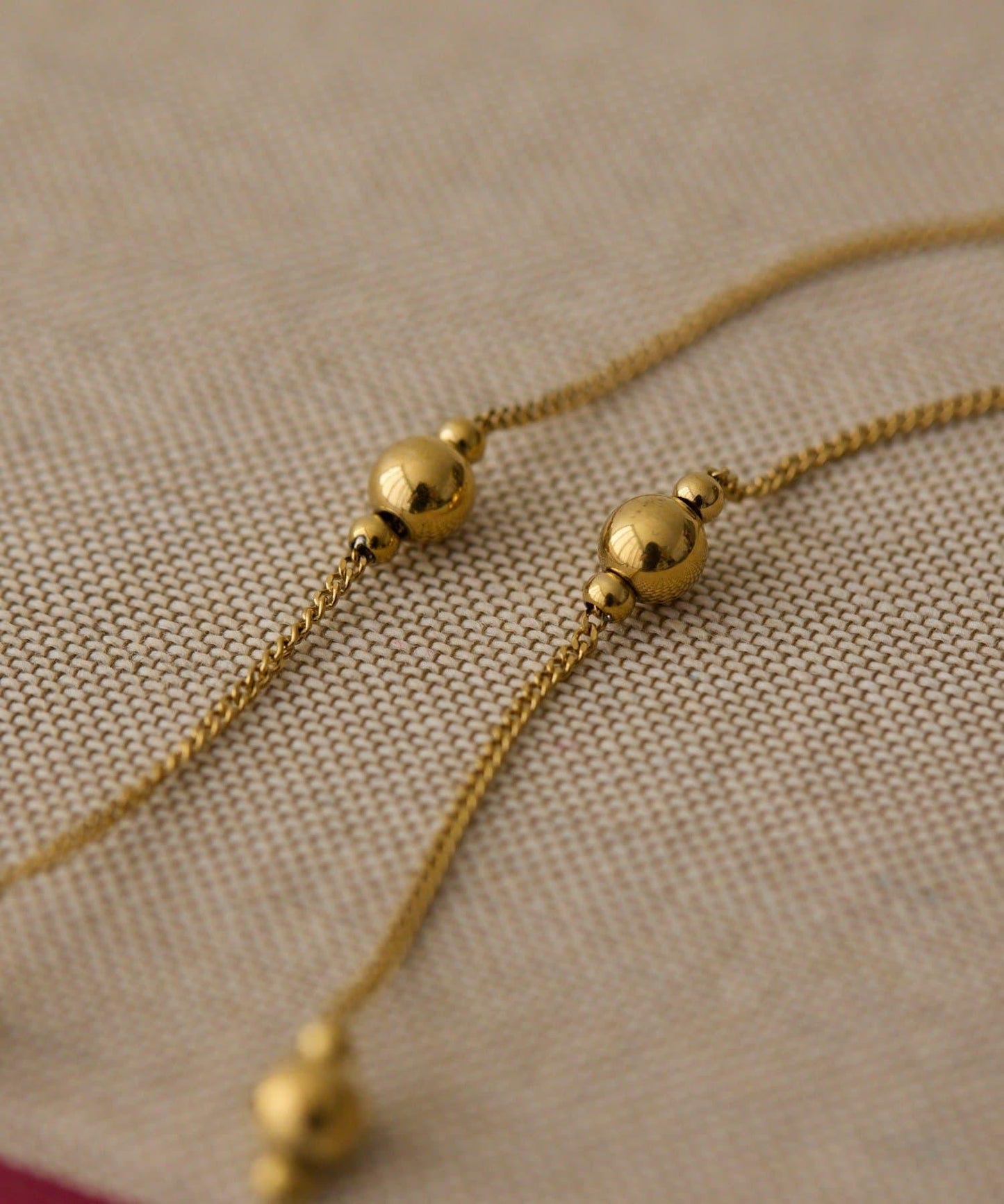 【ear PAPILLONNER】球形吊墜長款項鍊