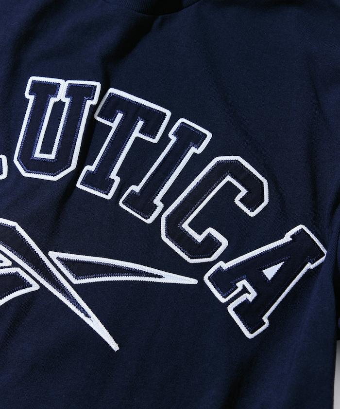 【Exclusive】雙標拱形字母圓領短袖T恤