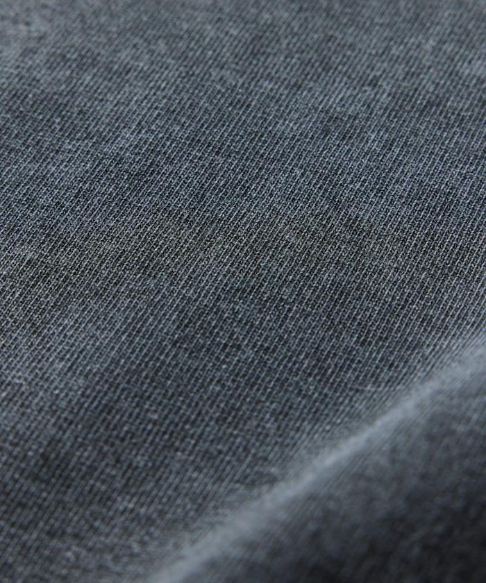 【限定】雙標拱形字母印花水洗圓領短袖T恤