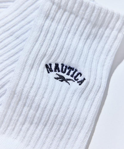 【Exclusive】3雙裝 雙標誌款 單點刺繡羅紋襪