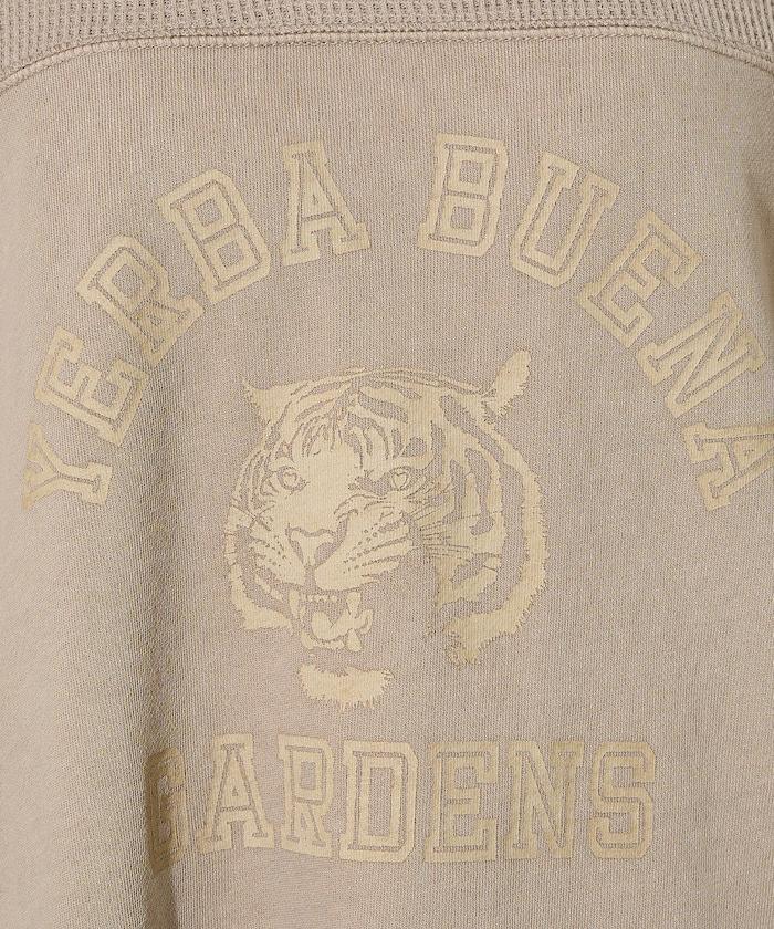 拼接印花工藝套頭衫