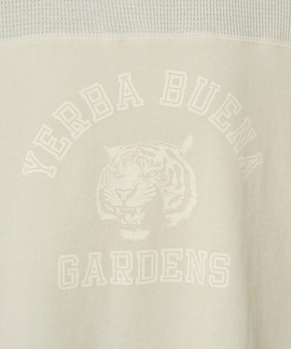 拼接印花工藝套頭衫