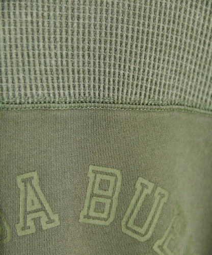 拼接印花工藝套頭衫