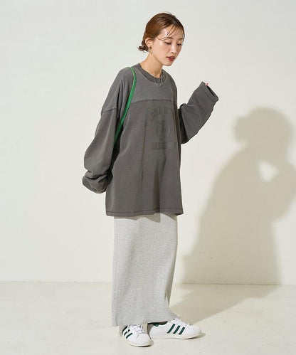 拼接印花工藝套頭衫