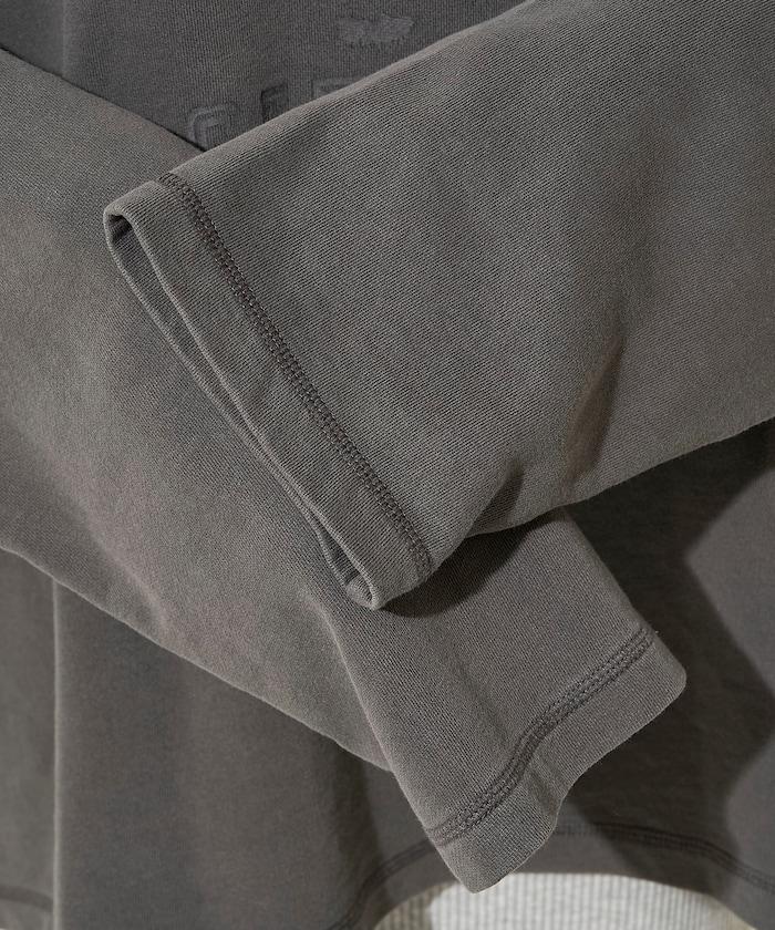 拼接印花工藝套頭衫