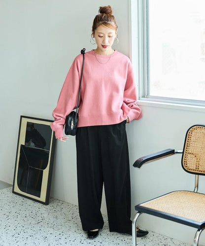 厚重款寬鬆短款衛衣