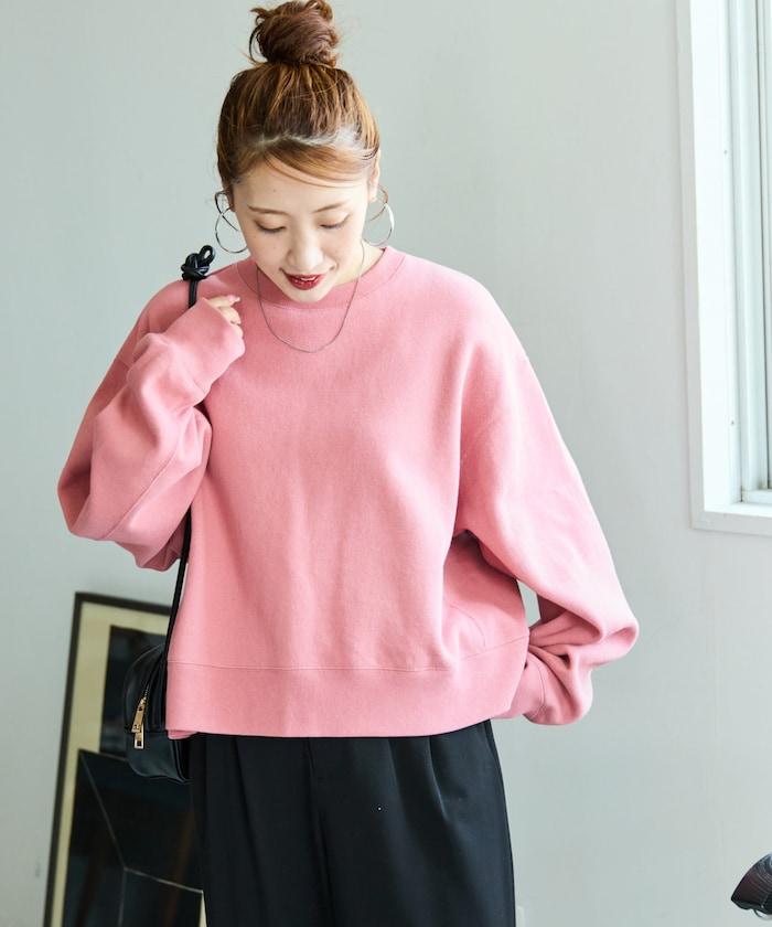 厚重款寬鬆短款衛衣