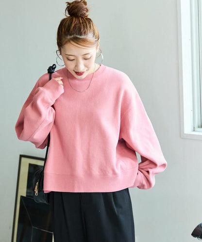 厚重款寬鬆短款衛衣