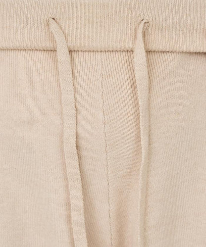 針織條紋休閒褲