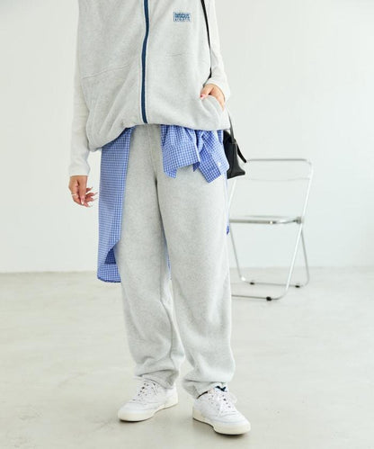 特別配色抓絨長褲【限量】