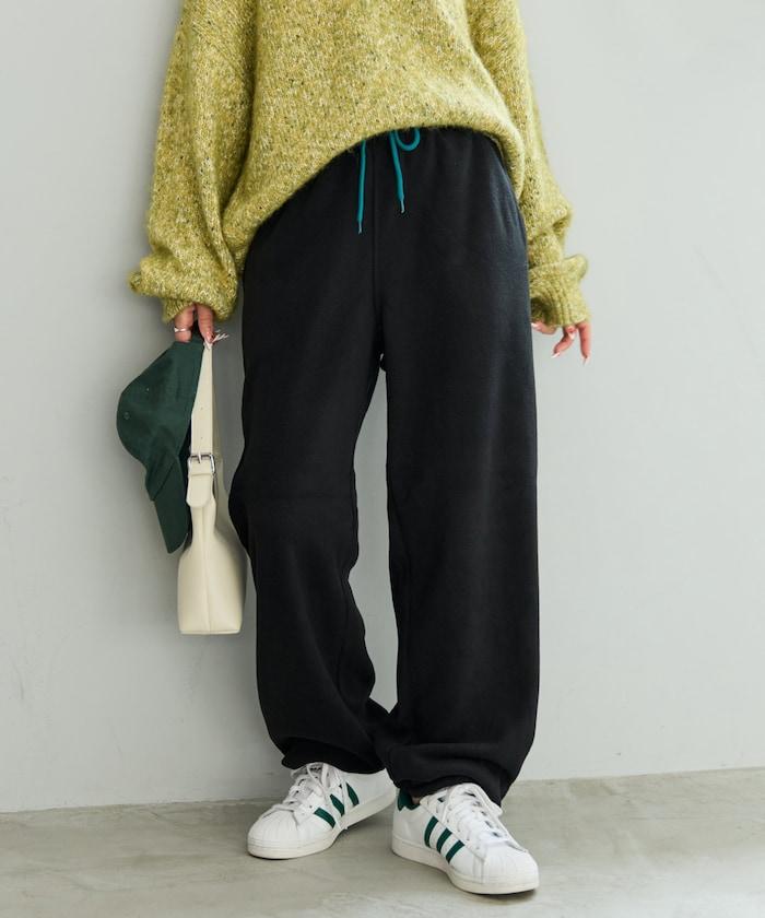 特別配色抓絨長褲【限量】