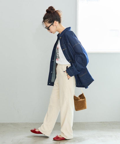 特別配色抓絨長褲【限量】