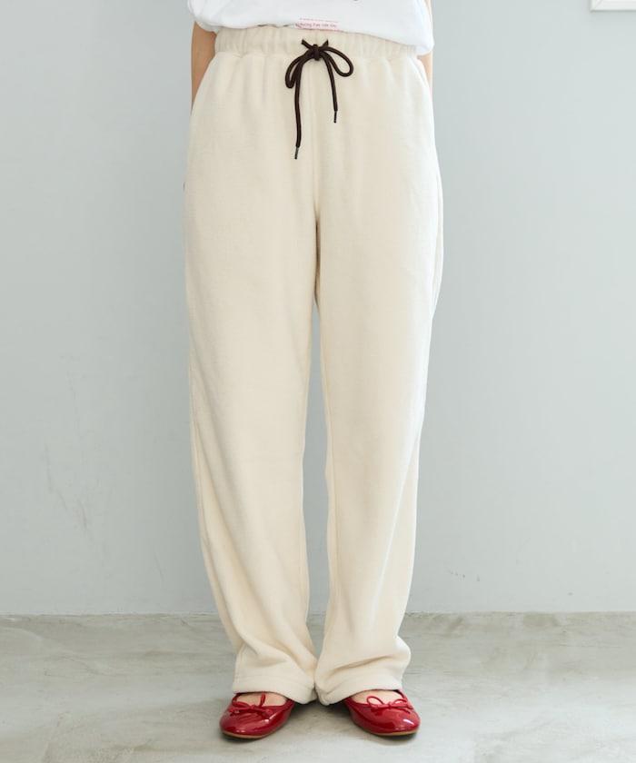 特別配色抓絨長褲【限量】