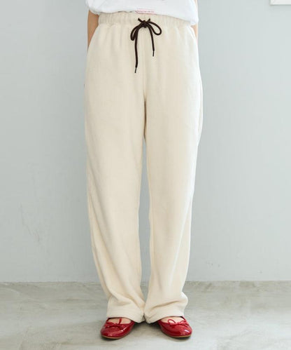 特別配色抓絨長褲【限量】