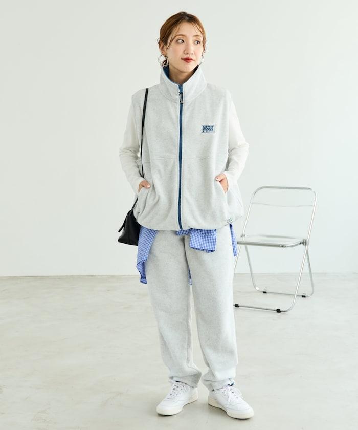 特別配色抓絨長褲【限量】