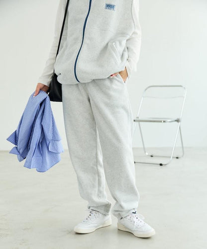 特別配色抓絨長褲【限量】