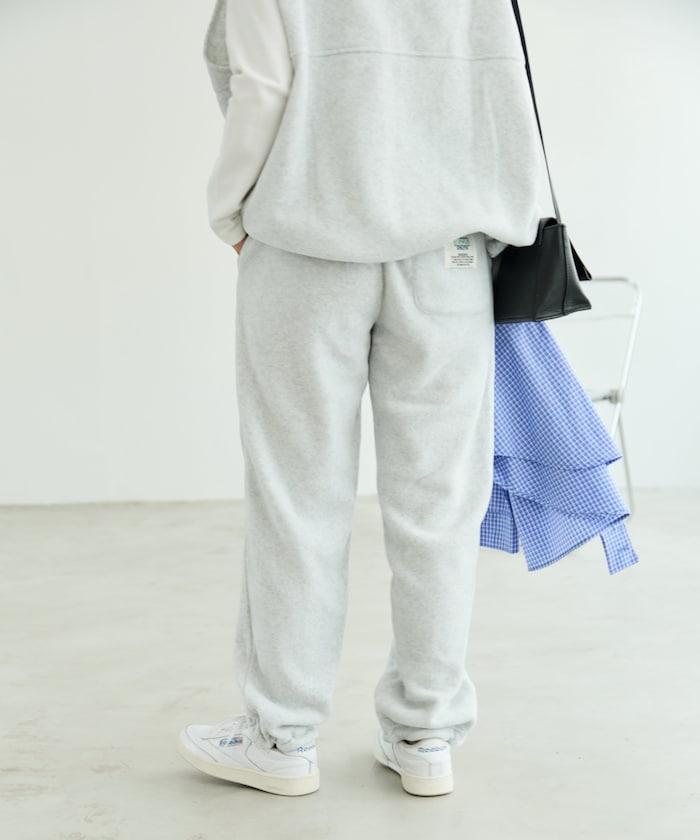 特別配色抓絨長褲【限量】