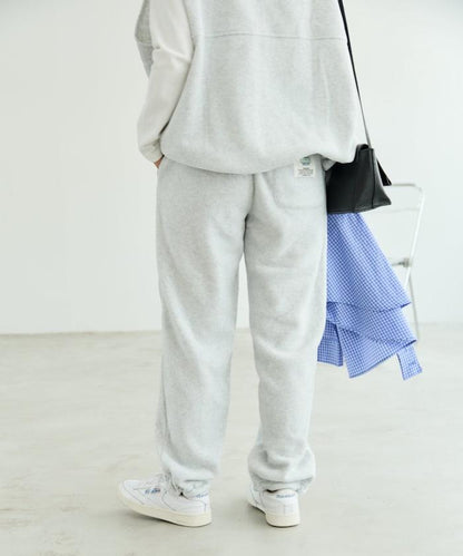 特別配色抓絨長褲【限量】