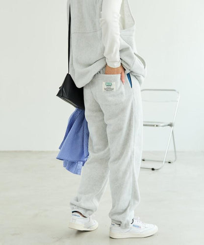 特別配色抓絨長褲【限量】