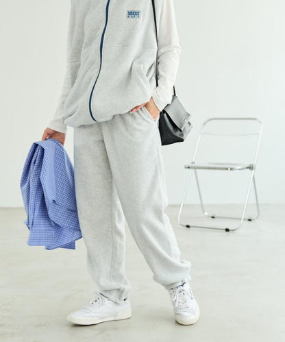 特別配色抓絨長褲【限量】