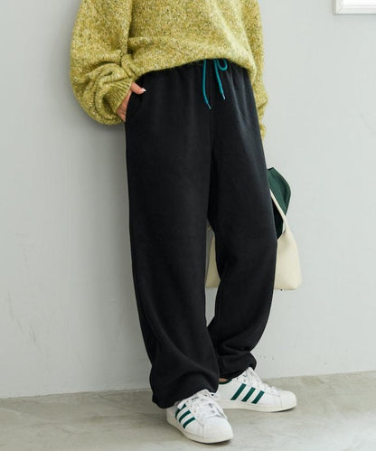 特別配色抓絨長褲【限量】