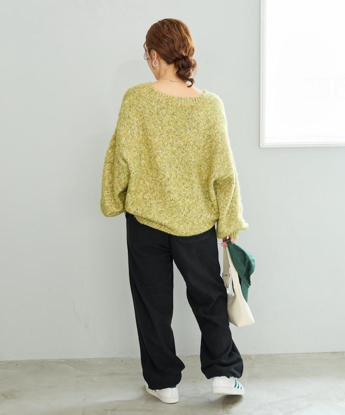 特別配色抓絨長褲【限量】