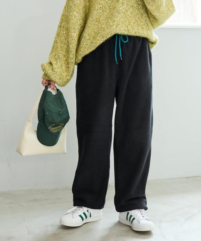 特別配色抓絨長褲【限量】