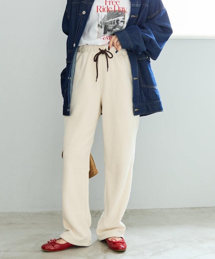 特別配色抓絨長褲【限量】