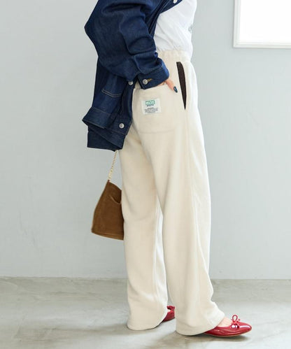 特別配色抓絨長褲【限量】