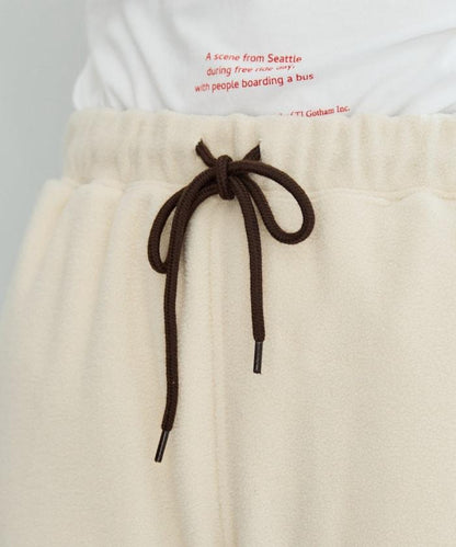 特別配色抓絨長褲【限量】