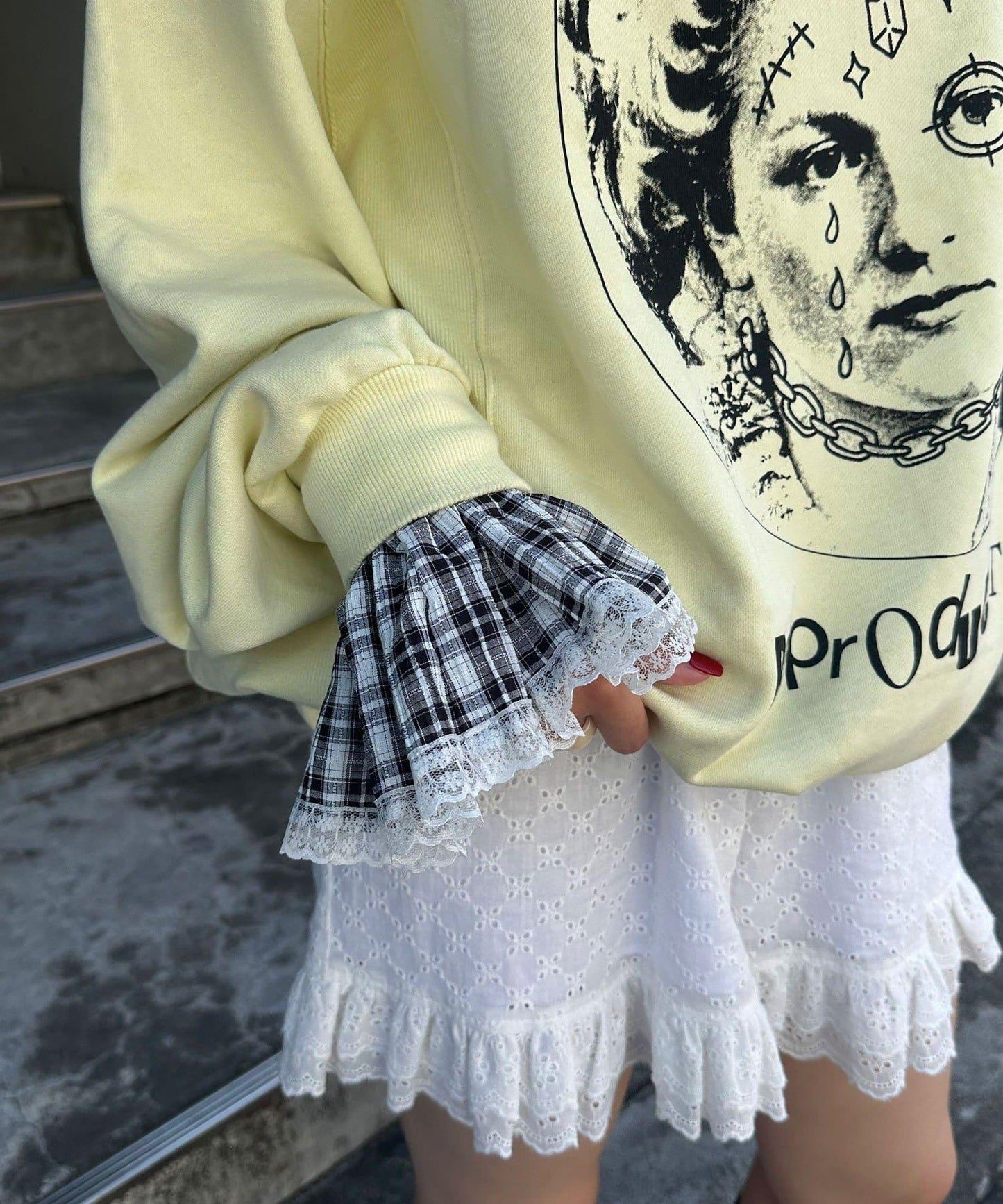 【Ciaopanic】多功能格紋可拆卸袖套