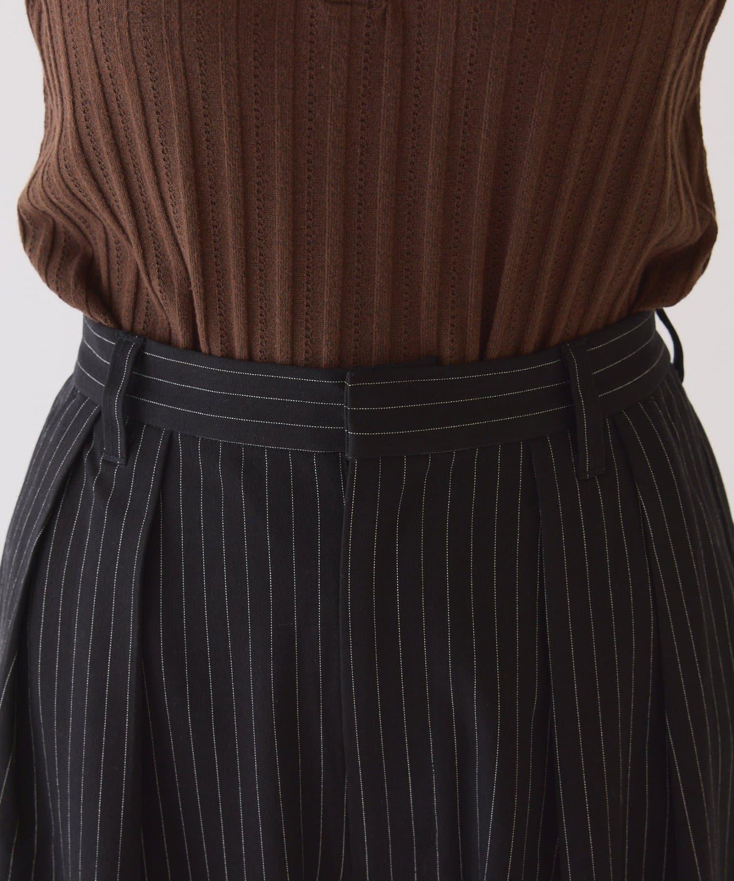 【UNISEX】NEW褶皺寬鬆闊腿褲