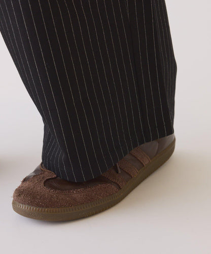 【UNISEX】NEW褶皺寬鬆闊腿褲