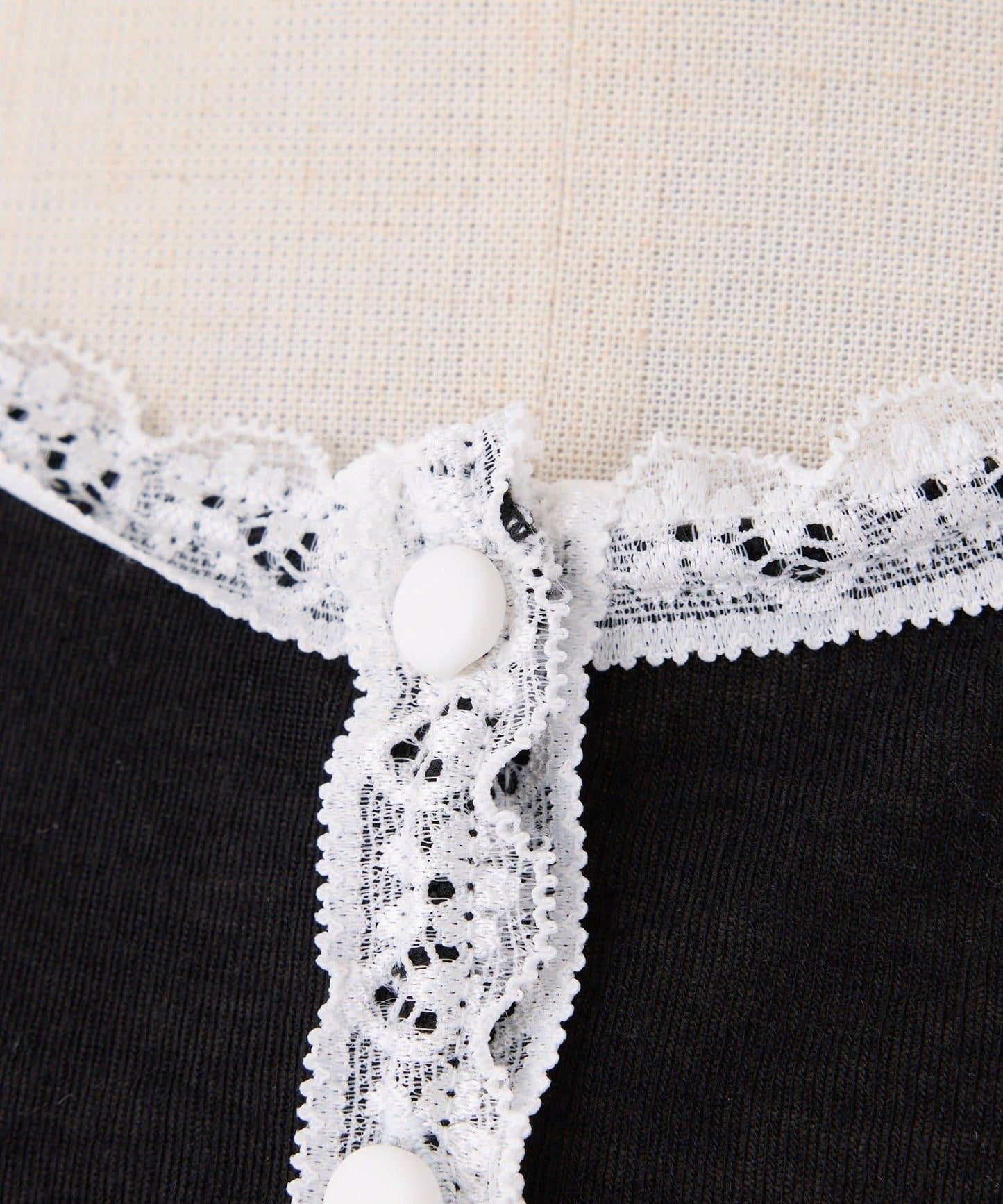 蕾絲拼接針織開衫