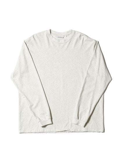 長袖有序T恤 / 棉質平紋針織