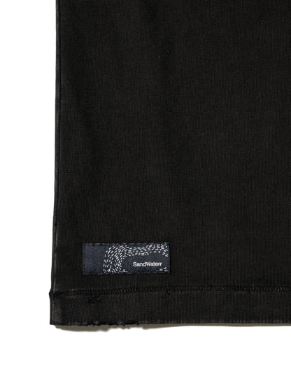 長袖有序T恤 / 棉質平紋針織