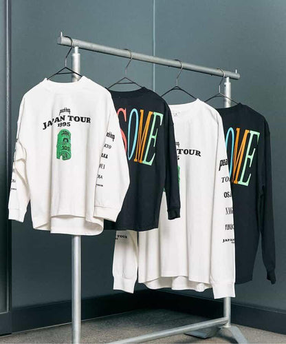 5色5款印花長袖T恤