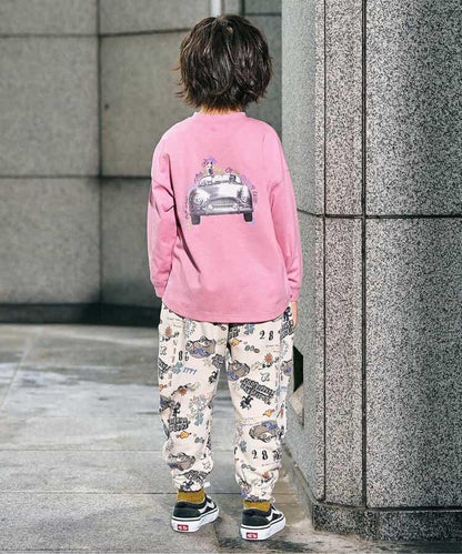 5色5款印花長袖T恤